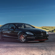 Mercedes-Benz CLS63 AMG on AG Luxury AGL19 forged wheels in polished / bronze finish