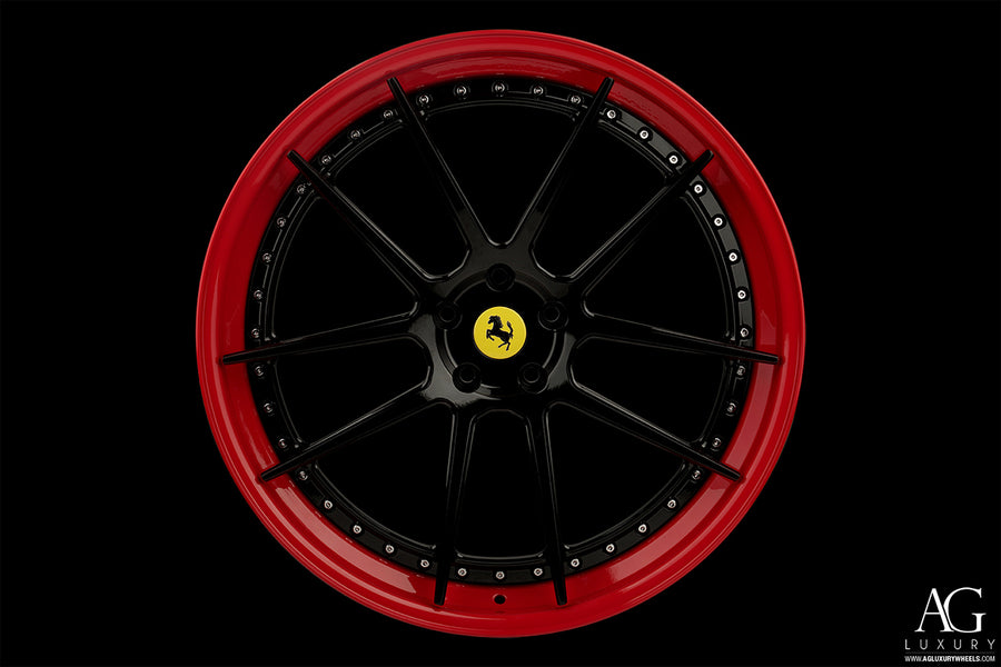 AG Luxury AGL21 gloss black forged wheel