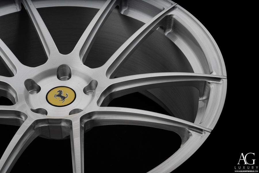 AG Luxury AGL21 brushed monoblock forged wheel