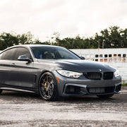 BMW 435i Gran Coupe on AG Luxury AGL21 forged wheels in brushed / grigio finish