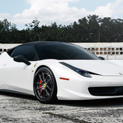 Ferrari 458 Italia on AG Luxury AGL21 forged wheels in brushed / grigio finish