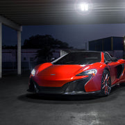 McLaren 650S on AG Luxury AGL21 forged wheels in brushed / grigio finish