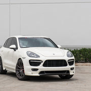 Porsche Cayenne Turbo on AG Luxury AGL21 forged wheels in gunmetal finish