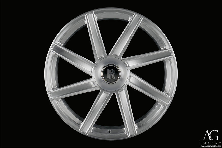 AG Luxury AGL22-8D brushed monoblock forged wheel