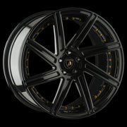 AG Luxury AGL22-8D gloss black duo-block forged wheel - view 2