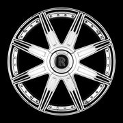 AG Luxury AGL22-8R chrome duo-block forged wheel