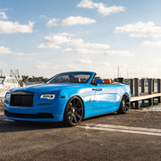 Rolls-Royce Dawn on AG Luxury AGL22-8R forged wheels in gloss black finish