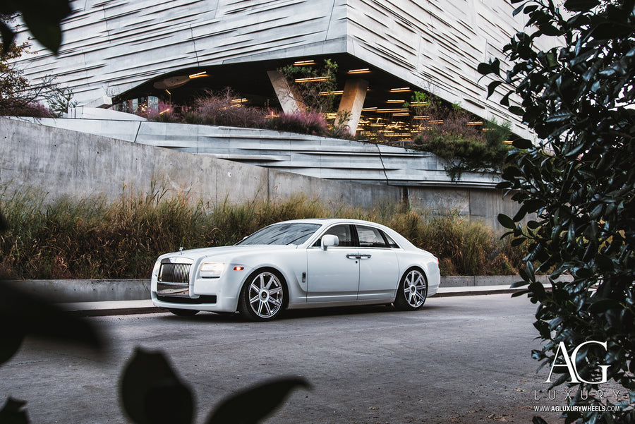 Rolls-Royce Ghost on AG Luxury AGL22-8R forged wheels