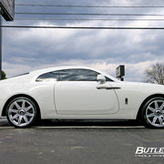 Rolls-Royce Wraith on AG Luxury AGL22-8R forged wheels in brushed / polished finish