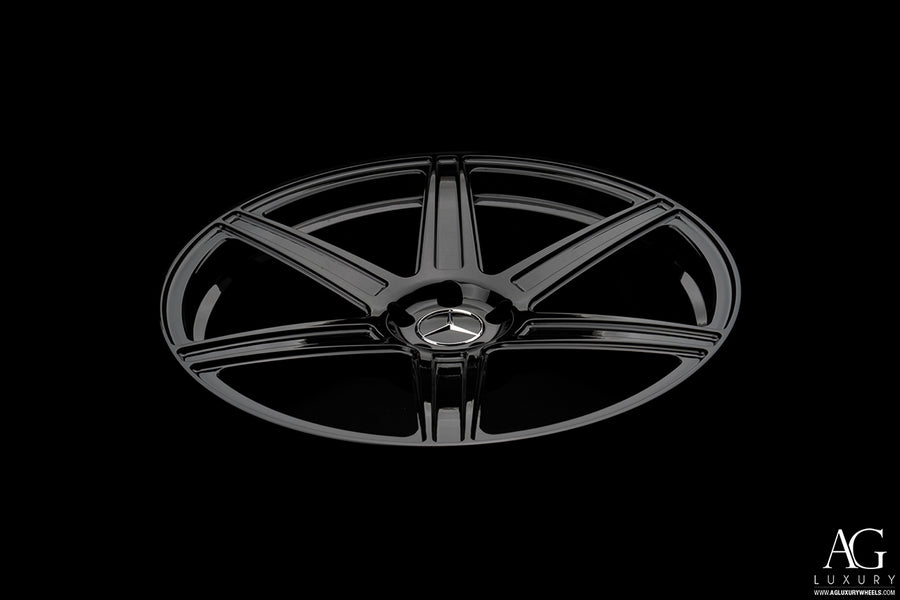 AG Luxury AGL22 gloss black monoblock forged wheel