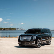 Cadillac Escalade on AG Luxury AGL22 forged wheels in polished / gloss black finish