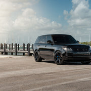 Land Rover Range Rover HSE on AG Luxury AGL22 forged wheels in gloss black finish