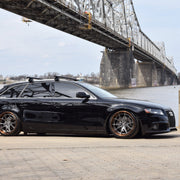 Audi B8 A4 on AG Luxury AGL23 forged wheels in brushed / bronze finish