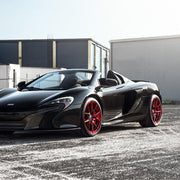 McLaren 650S on AG Luxury AGL23 forged wheels in carbon fiber finish