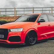 Audi RSQ3 on AG Luxury AGL24 forged wheels in matte black / carbon fiber finish