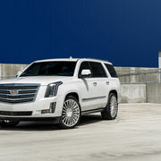 Cadillac Escalade on AG Luxury AGL25 forged wheels in polished / gloss white finish