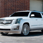 Cadillac Escalade on AG Luxury AGL25 forged wheels in chrome finish