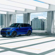 Land Rover Range Rover SVR on AG Luxury AGL25 forged wheels in gloss black finish