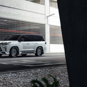 Lexus LX570 on AG Luxury AGL25 forged wheels in gloss black finish