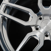 AG Luxury AGL26 brushed polished duo-block forged wheel