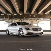 Mercedes-Benz S65 Coupe on AG Luxury AGL26 forged wheels in polished finish