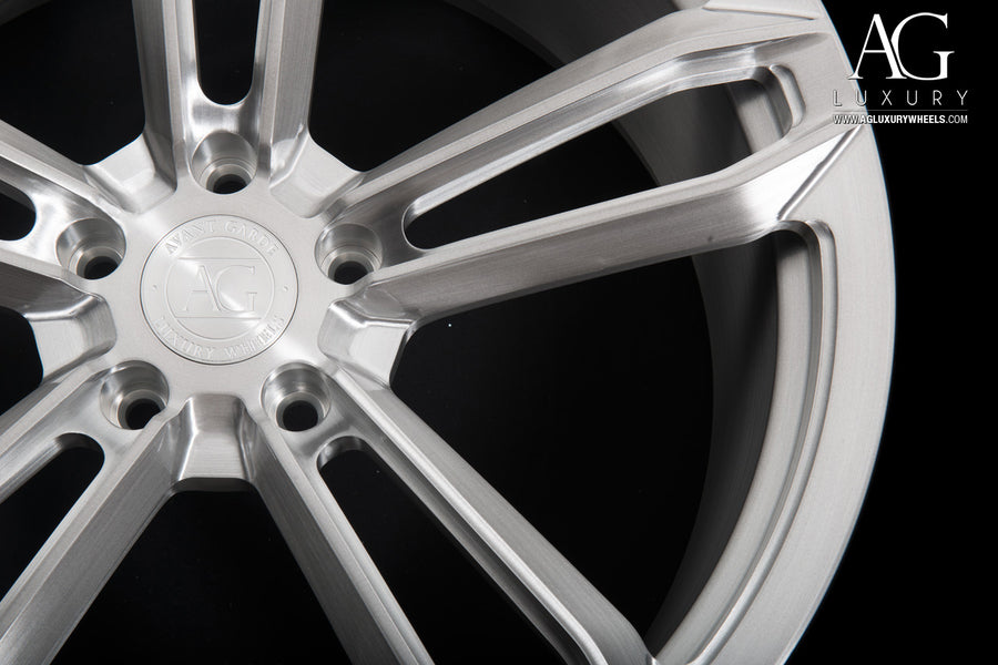 AG Luxury AGL27 brushed monoblock forged wheel