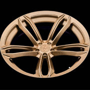 AG Luxury AGL27 brushed champagne forged wheel