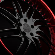 AG Luxury AGL28 gloss black candy forged wheel