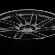 AG Luxury AGL28 gloss black 3-piece forged wheel
