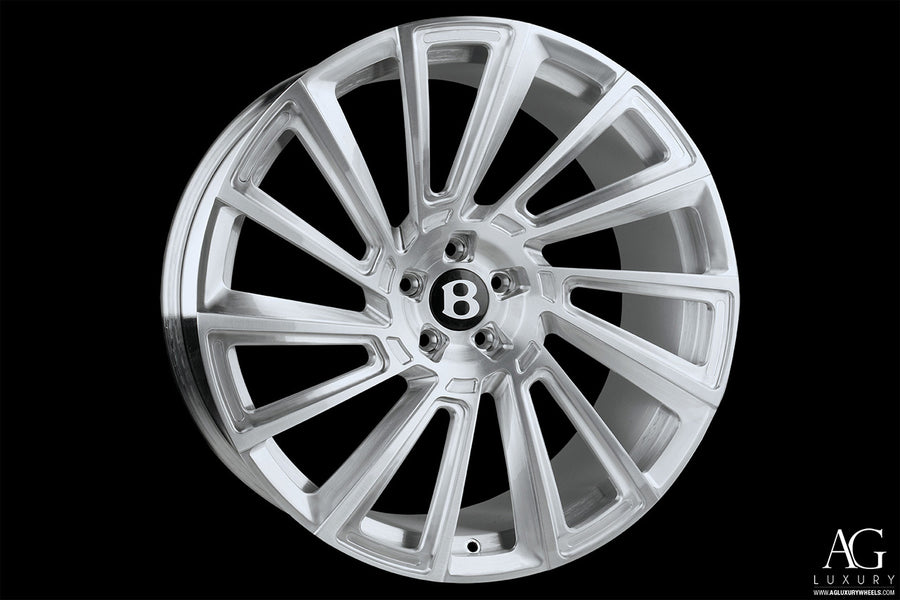 AG Luxury AGL29 brushed forged wheel - view 2