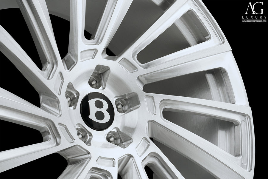 AG Luxury AGL29 brushed forged wheel - view 3