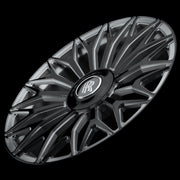 AG Luxury AGL30 brushed gloss black forged wheel