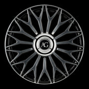 AG Luxury AGL30 polished gloss black monoblock forged wheel