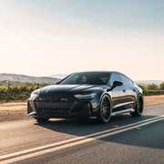 Audi RS7 on AG Luxury AGL31 forged wheels in matte black finish