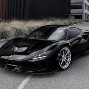 Ferrari F8 Tributo on AG Luxury AGL31 forged wheels in polished finish