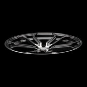 AG Luxury AGL32 polished gunmetal monoblock forged wheel
