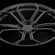 AG Luxury AGL32 matte black monoblock forged wheel