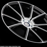AG Luxury AGL33 gloss white monoblock forged wheel - view 2