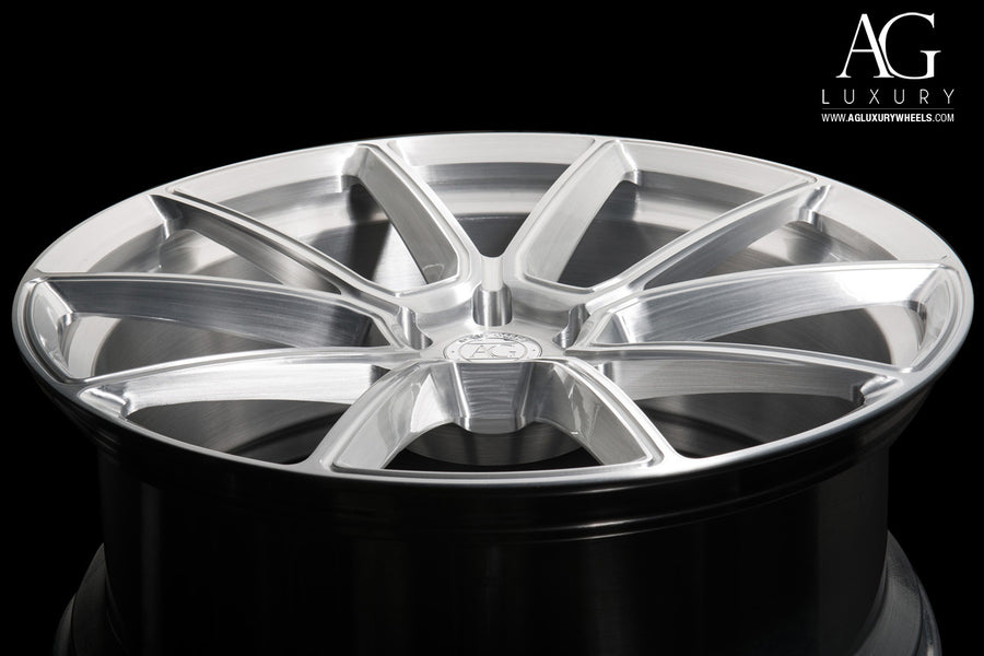 AG Luxury AGL33 brushed monoblock forged wheel