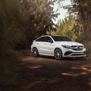 Mercedes-Benz AMG GLE63 on AG Luxury AGL33 forged wheels in gloss white finish