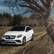Mercedes-Benz AMG GLE63 on AG Luxury AGL33 forged wheels in gloss white finish - view 3