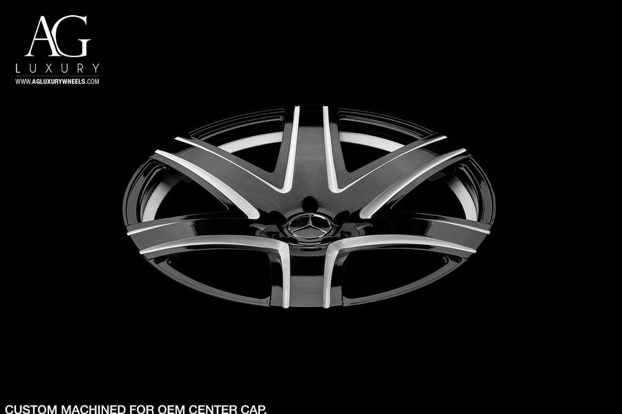AG Luxury AGL34 gloss black monoblock forged wheel