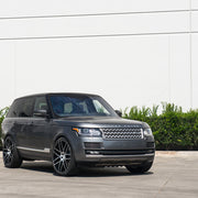Land Rover Range Rover on AG Luxury AGL35-ND forged wheels in brushed finish
