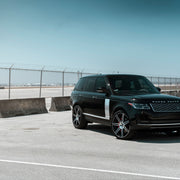 Land Rover Range Rover on AG Luxury AGL36 forged wheels in brushed / gloss black finish
