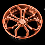 AG Luxury AGL37 brushed copper candy 3-piece forged wheel