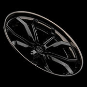 AG Luxury AGL37 polished gloss black candy 3-piece forged wheel
