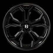 AG Luxury AGL37 polished gloss black candy forged wheel