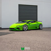 Lamborghini Huracan EVO on AG Luxury AGL37 forged wheels in brushed finish