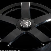 AG Luxury AGL38-RR polished gloss black monoblock forged wheel