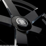 AG Luxury AGL38-RR polished gloss black monoblock forged wheel - view 2